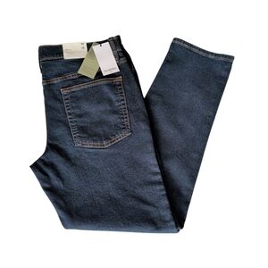 NWT Goodfellow & Co. Skinny Total Flex Denim Jeans W36 x L30 Dk Indigo Wash Blue